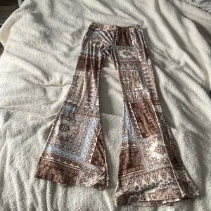boho flare leggings